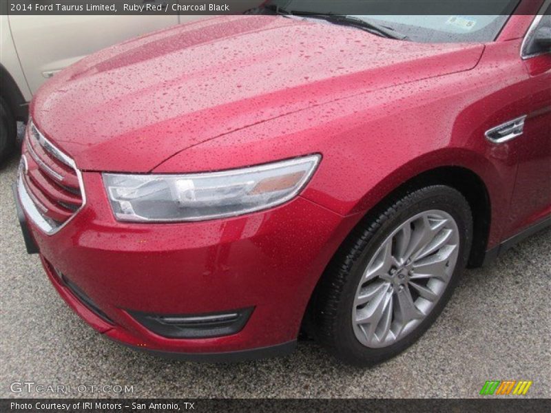 Ruby Red / Charcoal Black 2014 Ford Taurus Limited
