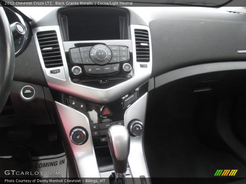 Black Granite Metallic / Cocoa/Light Neutral 2013 Chevrolet Cruze LTZ