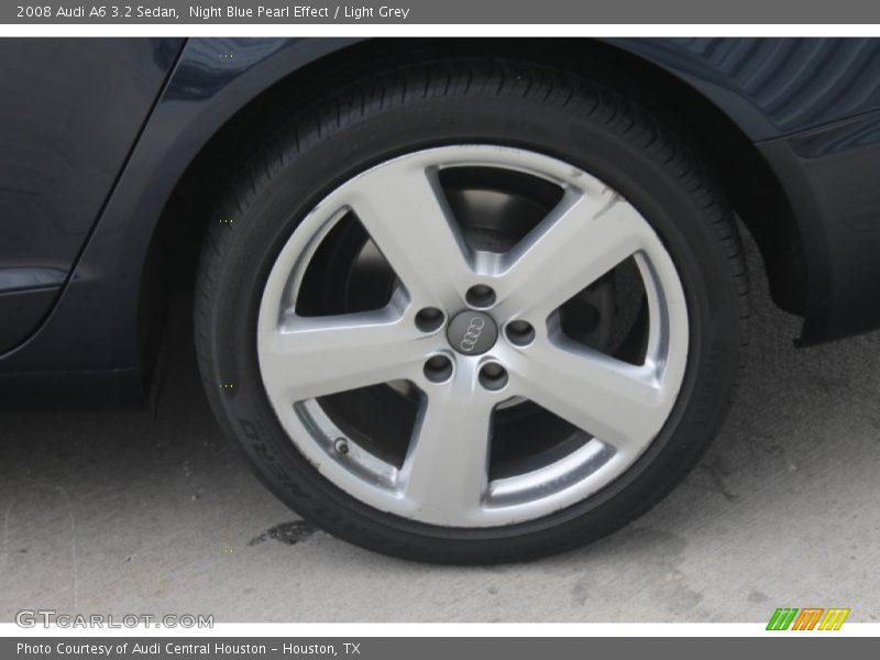 Night Blue Pearl Effect / Light Grey 2008 Audi A6 3.2 Sedan