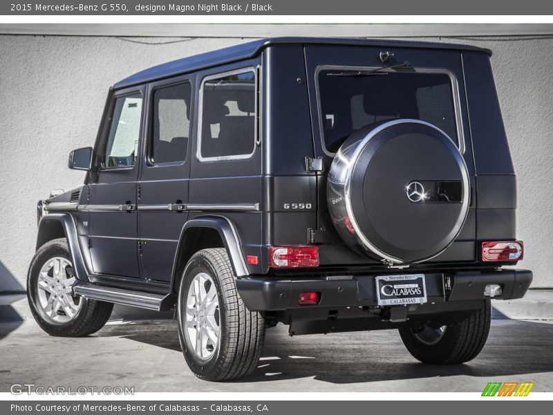 designo Magno Night Black / Black 2015 Mercedes-Benz G 550