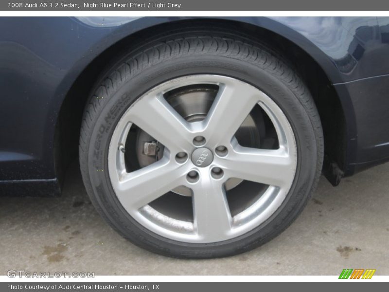 Night Blue Pearl Effect / Light Grey 2008 Audi A6 3.2 Sedan