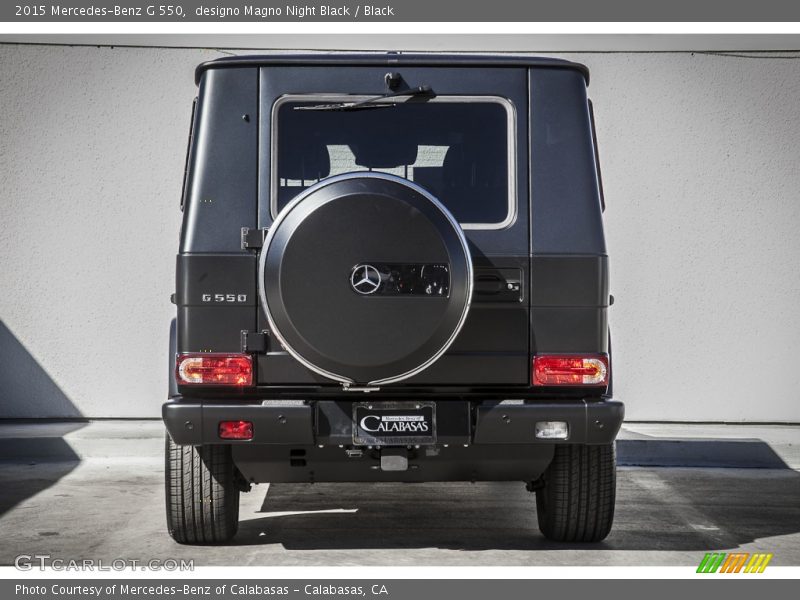 designo Magno Night Black / Black 2015 Mercedes-Benz G 550