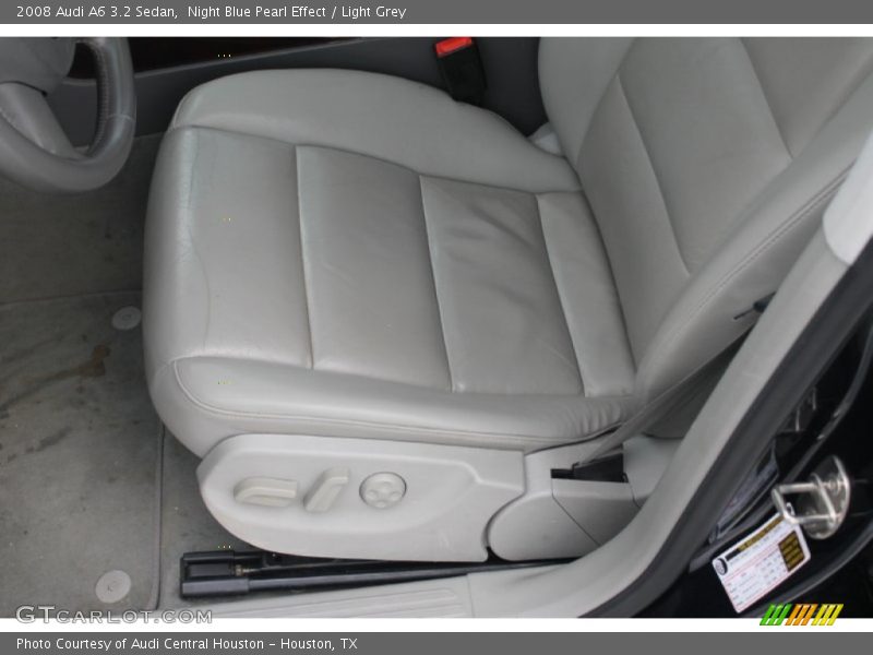 Night Blue Pearl Effect / Light Grey 2008 Audi A6 3.2 Sedan