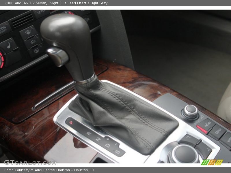 Night Blue Pearl Effect / Light Grey 2008 Audi A6 3.2 Sedan