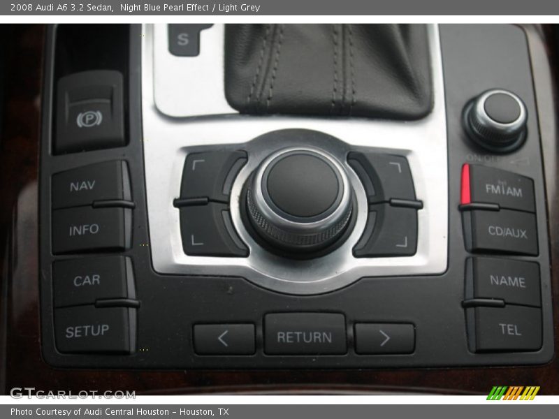 Night Blue Pearl Effect / Light Grey 2008 Audi A6 3.2 Sedan