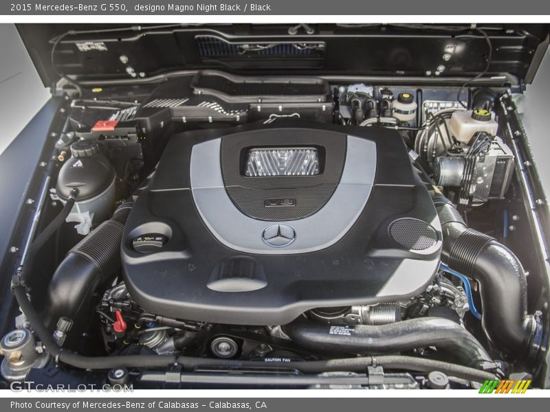  2015 G 550 Engine - 5.5 Liter DOHC 32-Valve VVT V8