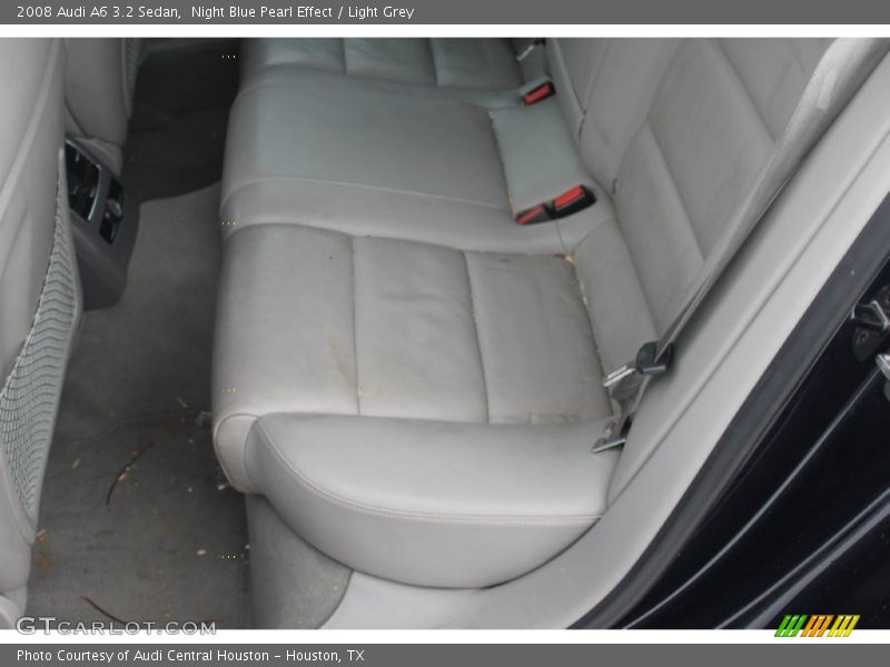 Night Blue Pearl Effect / Light Grey 2008 Audi A6 3.2 Sedan
