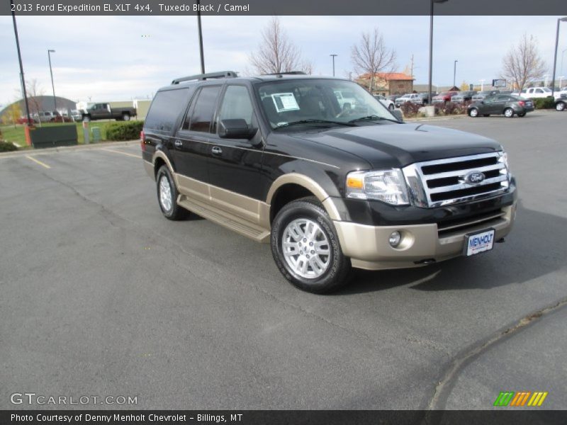 Tuxedo Black / Camel 2013 Ford Expedition EL XLT 4x4