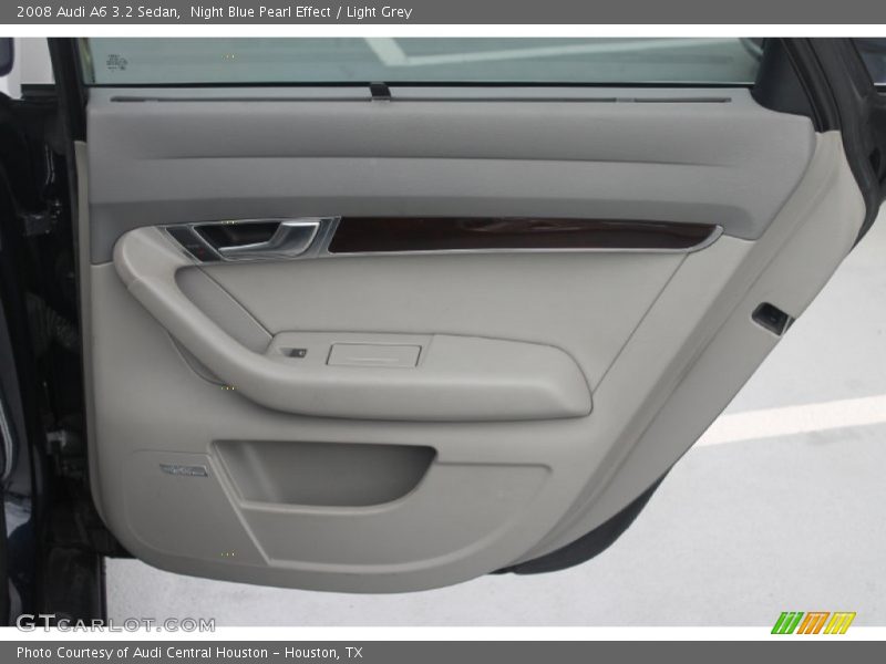 Night Blue Pearl Effect / Light Grey 2008 Audi A6 3.2 Sedan