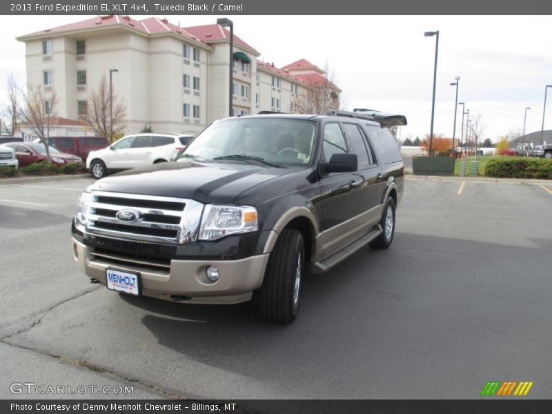 Tuxedo Black / Camel 2013 Ford Expedition EL XLT 4x4