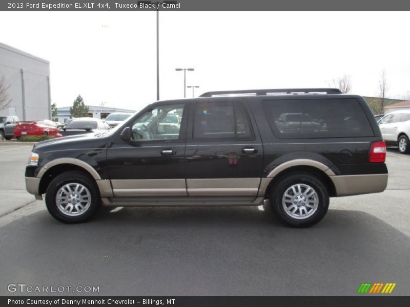 Tuxedo Black / Camel 2013 Ford Expedition EL XLT 4x4