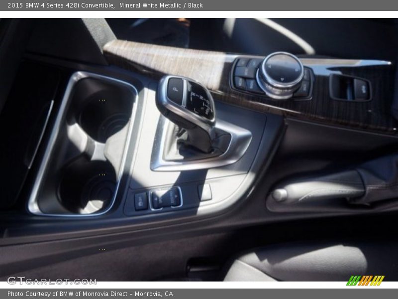 Mineral White Metallic / Black 2015 BMW 4 Series 428i Convertible