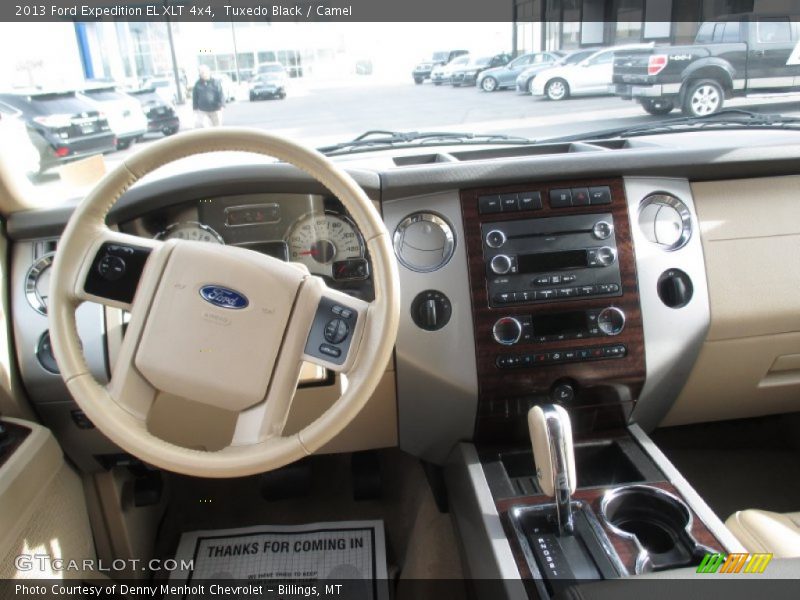 Tuxedo Black / Camel 2013 Ford Expedition EL XLT 4x4