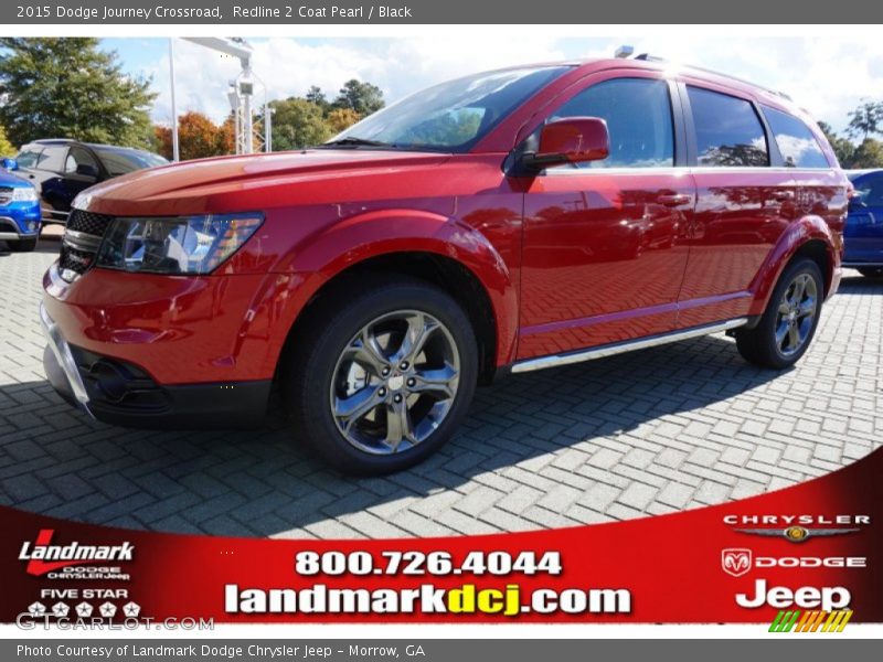 Redline 2 Coat Pearl / Black 2015 Dodge Journey Crossroad