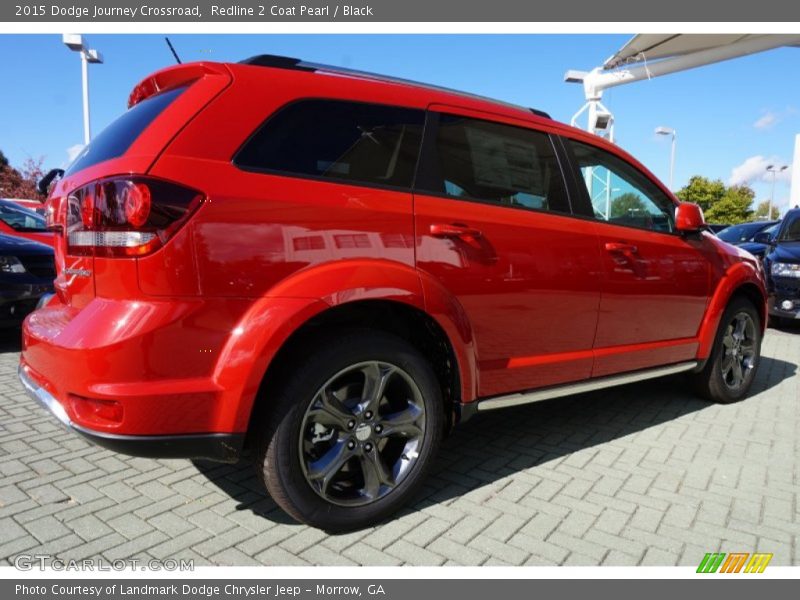 Redline 2 Coat Pearl / Black 2015 Dodge Journey Crossroad