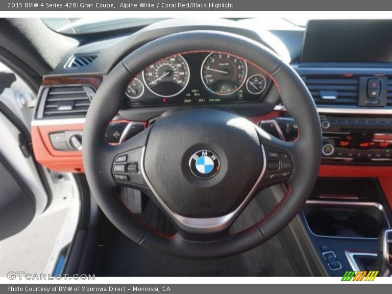  2015 4 Series 428i Gran Coupe Steering Wheel