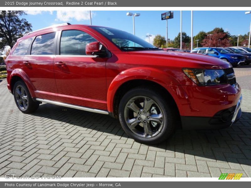 Redline 2 Coat Pearl / Black 2015 Dodge Journey Crossroad