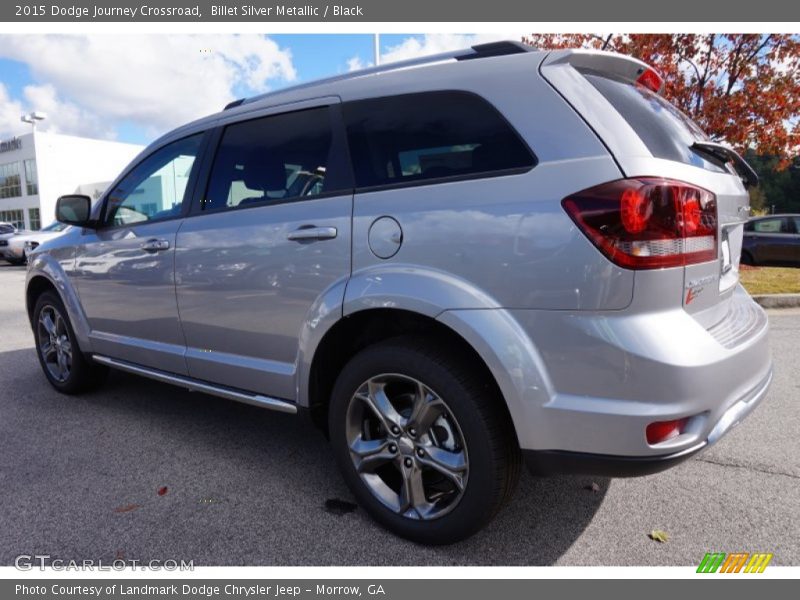 Billet Silver Metallic / Black 2015 Dodge Journey Crossroad