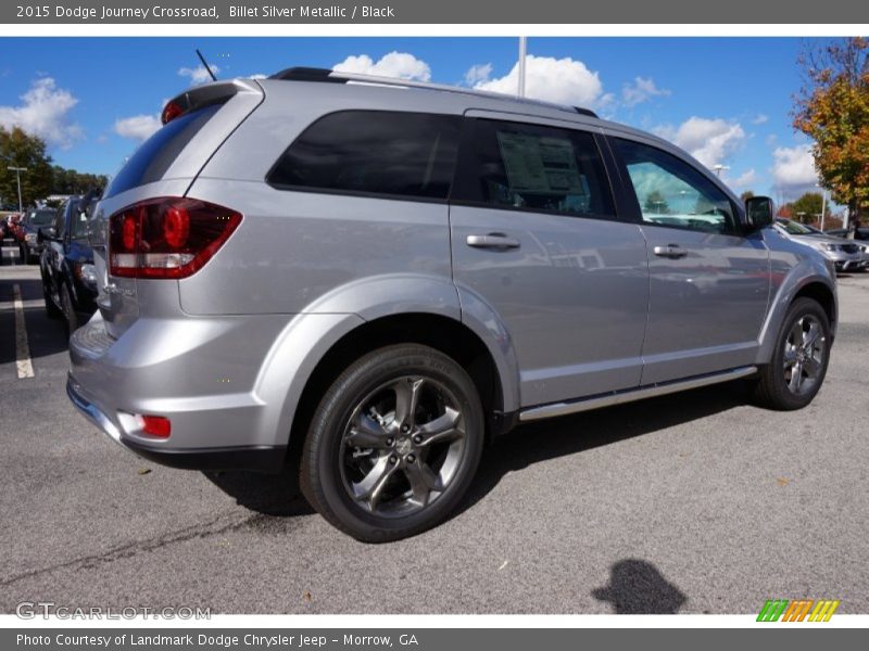 Billet Silver Metallic / Black 2015 Dodge Journey Crossroad