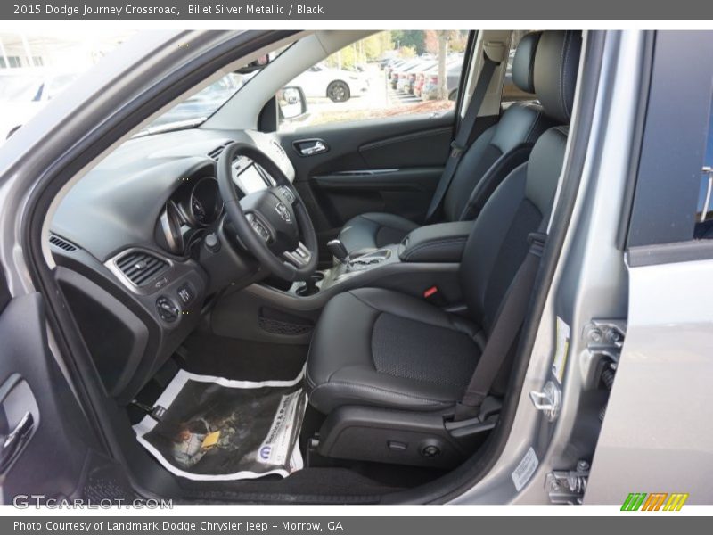 Billet Silver Metallic / Black 2015 Dodge Journey Crossroad