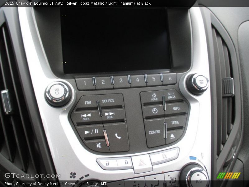 Silver Topaz Metallic / Light Titanium/Jet Black 2015 Chevrolet Equinox LT AWD