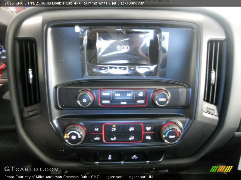 Summit White / Jet Black/Dark Ash 2015 GMC Sierra 2500HD Double Cab 4x4