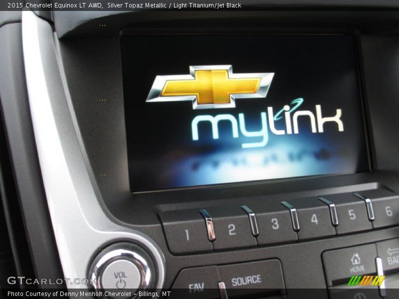 Silver Topaz Metallic / Light Titanium/Jet Black 2015 Chevrolet Equinox LT AWD