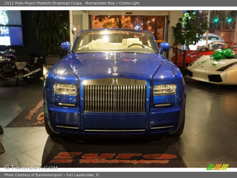 Metropolitan Blue / Creme Light 2013 Rolls-Royce Phantom Drophead Coupe