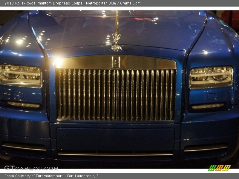 Metropolitan Blue / Creme Light 2013 Rolls-Royce Phantom Drophead Coupe