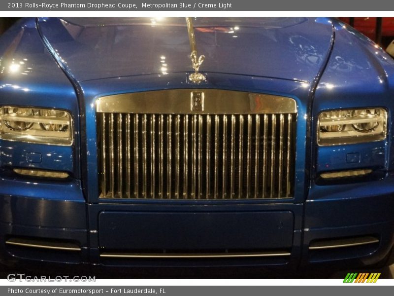 Metropolitan Blue / Creme Light 2013 Rolls-Royce Phantom Drophead Coupe
