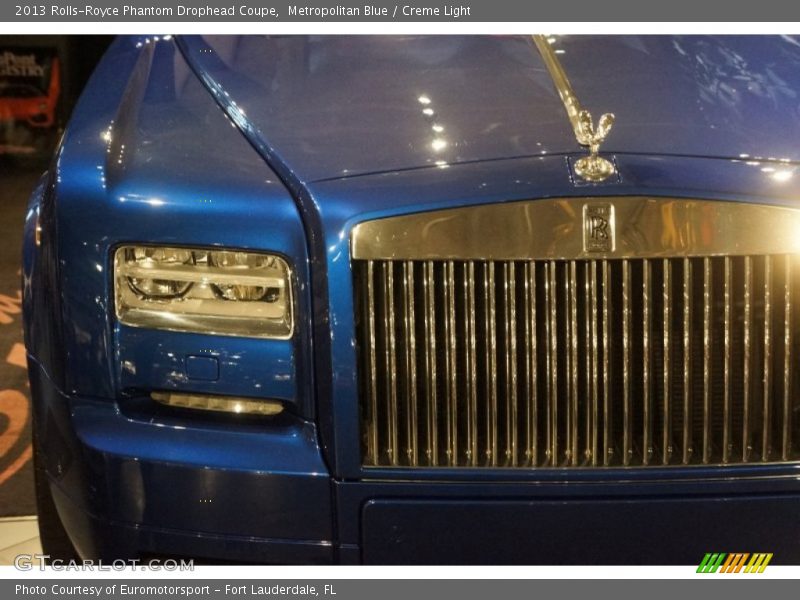 Metropolitan Blue / Creme Light 2013 Rolls-Royce Phantom Drophead Coupe