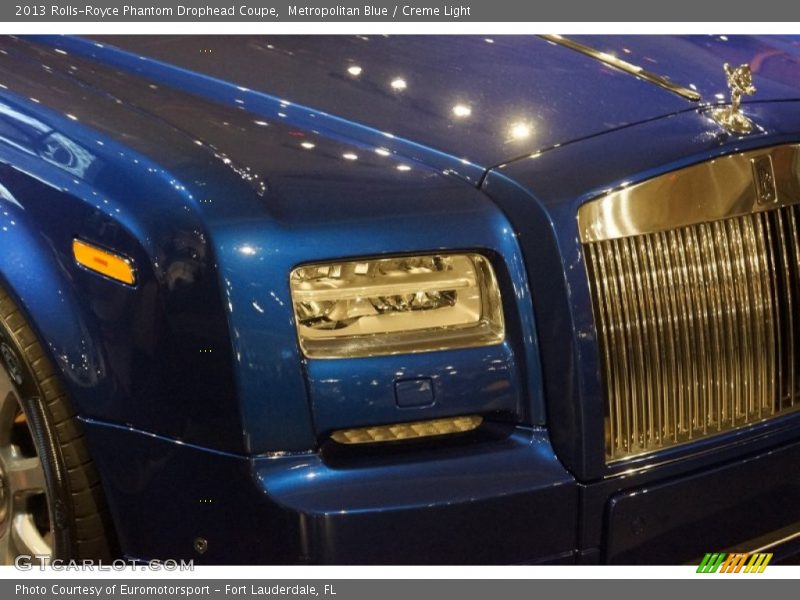 Metropolitan Blue / Creme Light 2013 Rolls-Royce Phantom Drophead Coupe