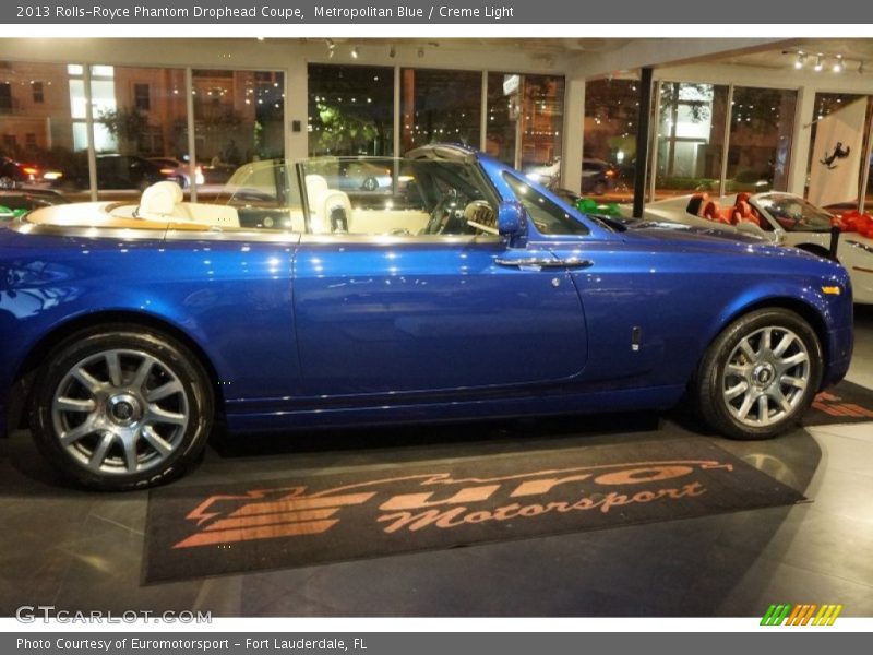 Metropolitan Blue / Creme Light 2013 Rolls-Royce Phantom Drophead Coupe