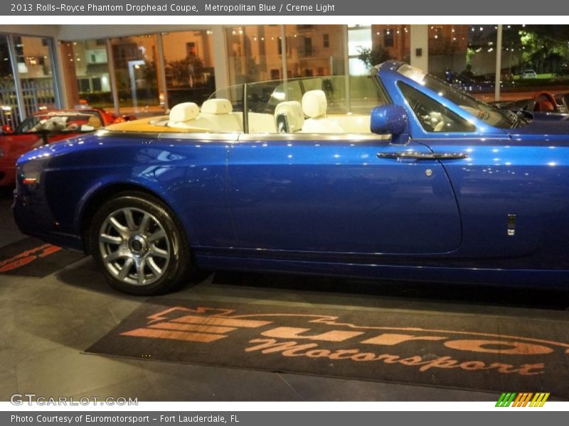 Metropolitan Blue / Creme Light 2013 Rolls-Royce Phantom Drophead Coupe