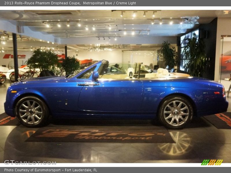 Metropolitan Blue / Creme Light 2013 Rolls-Royce Phantom Drophead Coupe