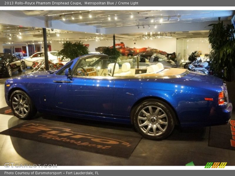 Metropolitan Blue / Creme Light 2013 Rolls-Royce Phantom Drophead Coupe
