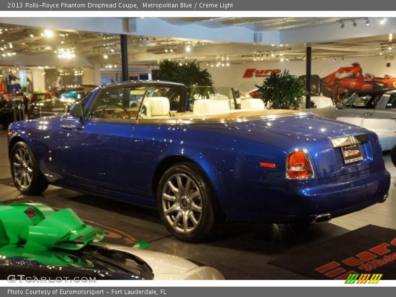 Metropolitan Blue / Creme Light 2013 Rolls-Royce Phantom Drophead Coupe