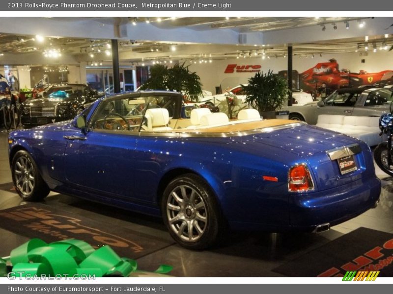 Metropolitan Blue / Creme Light 2013 Rolls-Royce Phantom Drophead Coupe