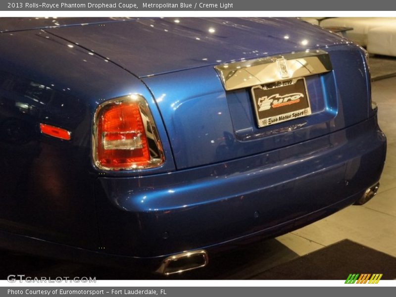 Metropolitan Blue / Creme Light 2013 Rolls-Royce Phantom Drophead Coupe