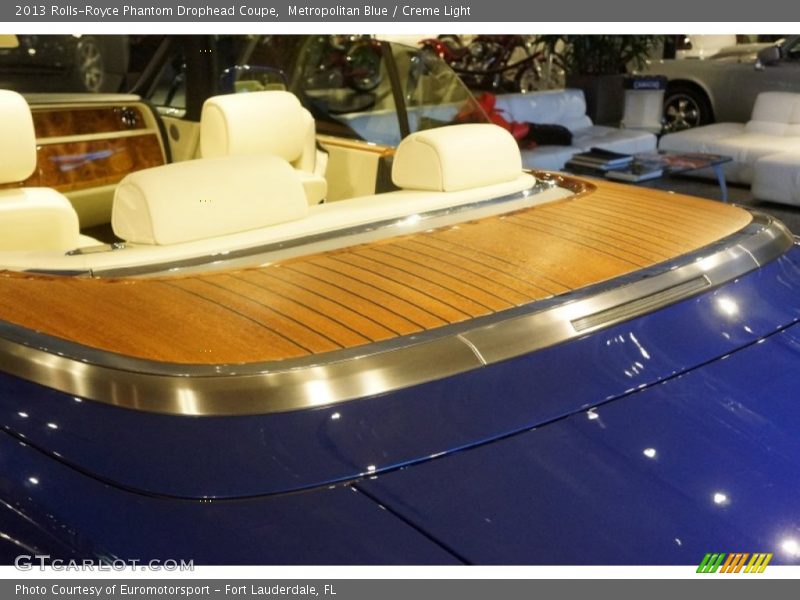 Metropolitan Blue / Creme Light 2013 Rolls-Royce Phantom Drophead Coupe