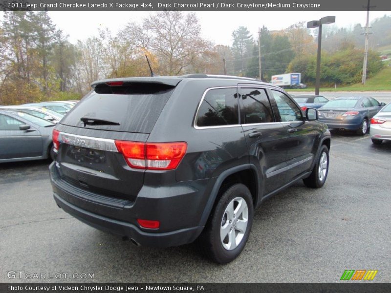 Dark Charcoal Pearl / Dark Graystone/Medium Graystone 2011 Jeep Grand Cherokee Laredo X Package 4x4