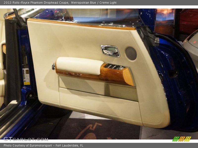 Metropolitan Blue / Creme Light 2013 Rolls-Royce Phantom Drophead Coupe