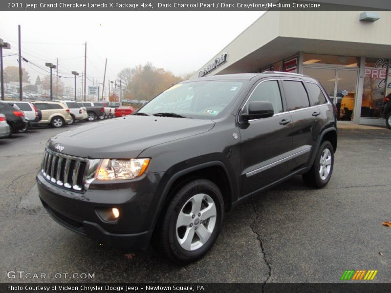 Dark Charcoal Pearl / Dark Graystone/Medium Graystone 2011 Jeep Grand Cherokee Laredo X Package 4x4