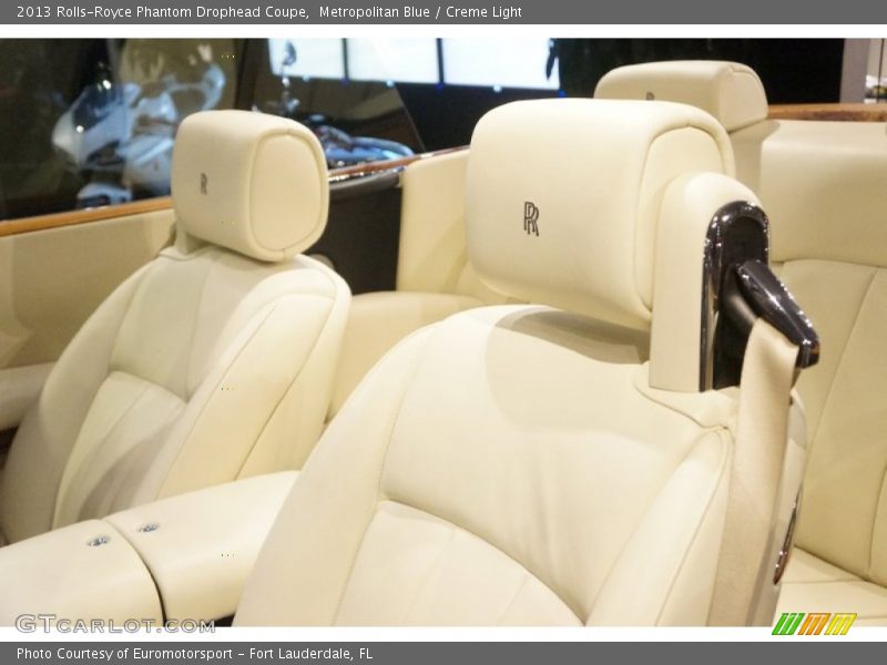 Metropolitan Blue / Creme Light 2013 Rolls-Royce Phantom Drophead Coupe