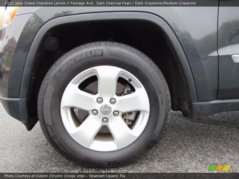 Dark Charcoal Pearl / Dark Graystone/Medium Graystone 2011 Jeep Grand Cherokee Laredo X Package 4x4