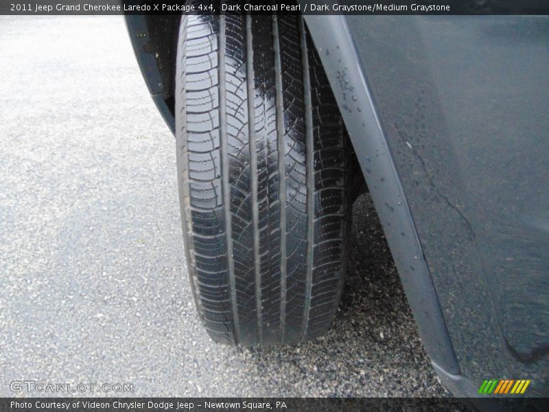 Dark Charcoal Pearl / Dark Graystone/Medium Graystone 2011 Jeep Grand Cherokee Laredo X Package 4x4