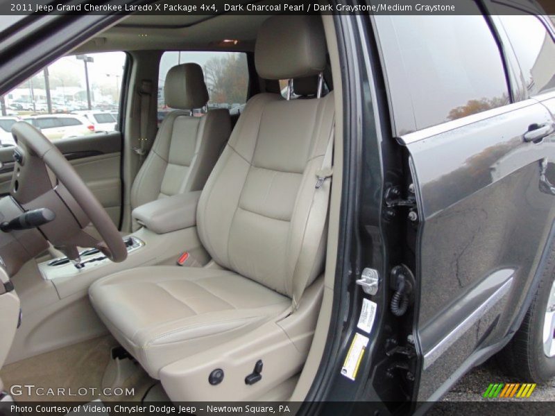 Dark Charcoal Pearl / Dark Graystone/Medium Graystone 2011 Jeep Grand Cherokee Laredo X Package 4x4