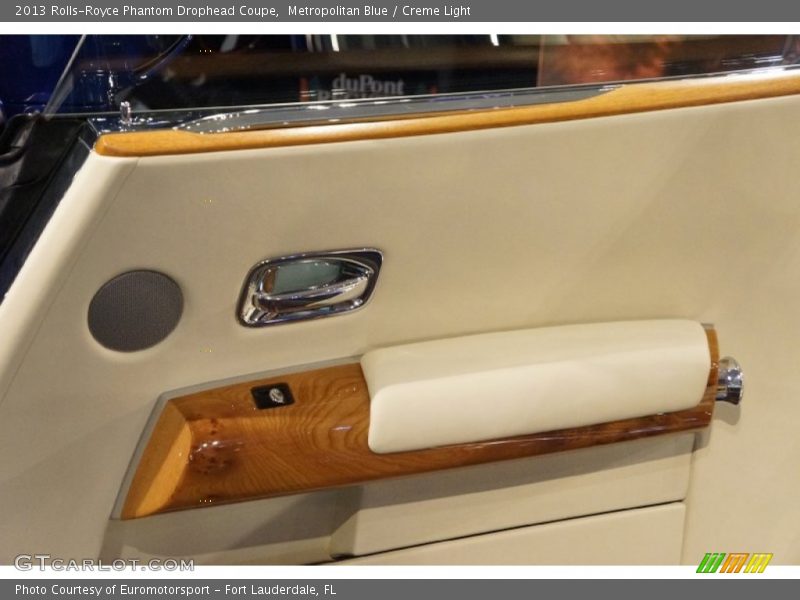 Metropolitan Blue / Creme Light 2013 Rolls-Royce Phantom Drophead Coupe