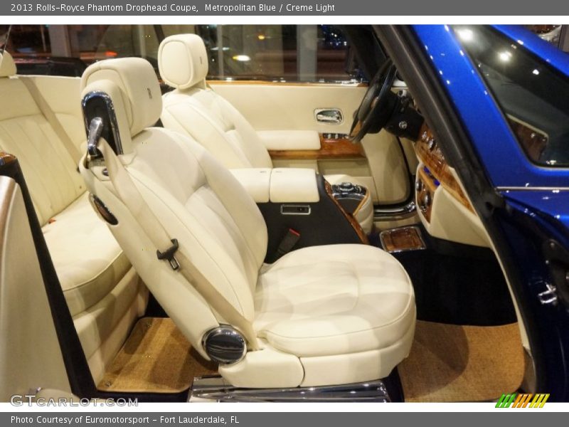 Front Seat of 2013 Phantom Drophead Coupe