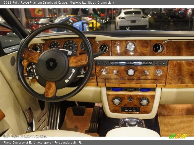 Metropolitan Blue / Creme Light 2013 Rolls-Royce Phantom Drophead Coupe